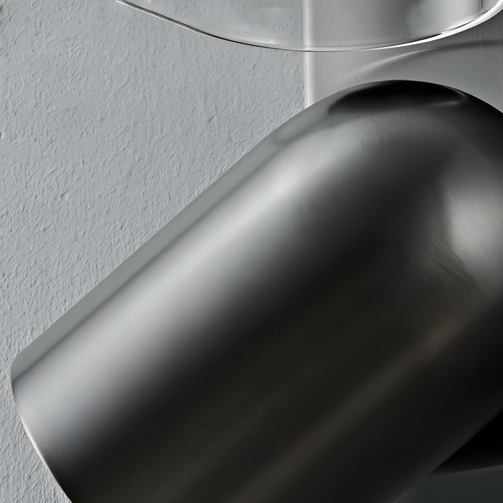 Adjustable Wall Sconce | Cylinder Rotatable Iron GU10 30cm / 12in Up Down - Bedside Reading Light