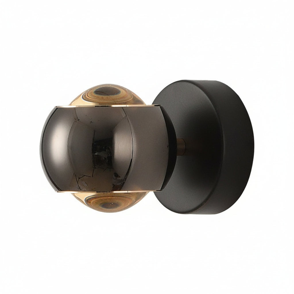 LED Wall Washer Sconce | Round Up Down Aluminum 7W 10cm / 4in Modern Art Gallery Light