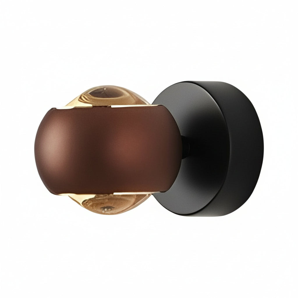 LED Wall Washer Sconce | Round Up Down Aluminum 7W 10cm / 4in Modern Art Gallery Light